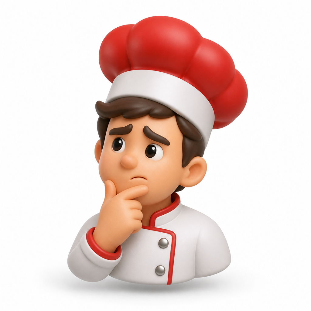 Chef con dudas